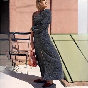 NWOT Free People Blake One Shoulder Maxi Dress 0